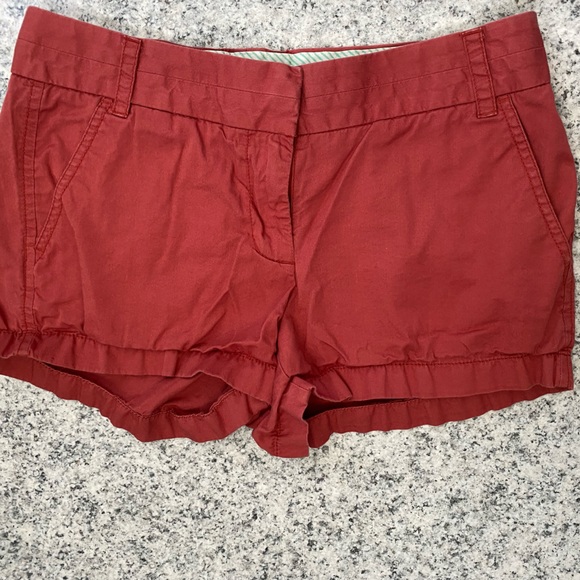 J. Crew 100% cotton chino shorts Size 2